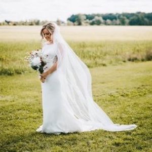Cathedral Length White Veil